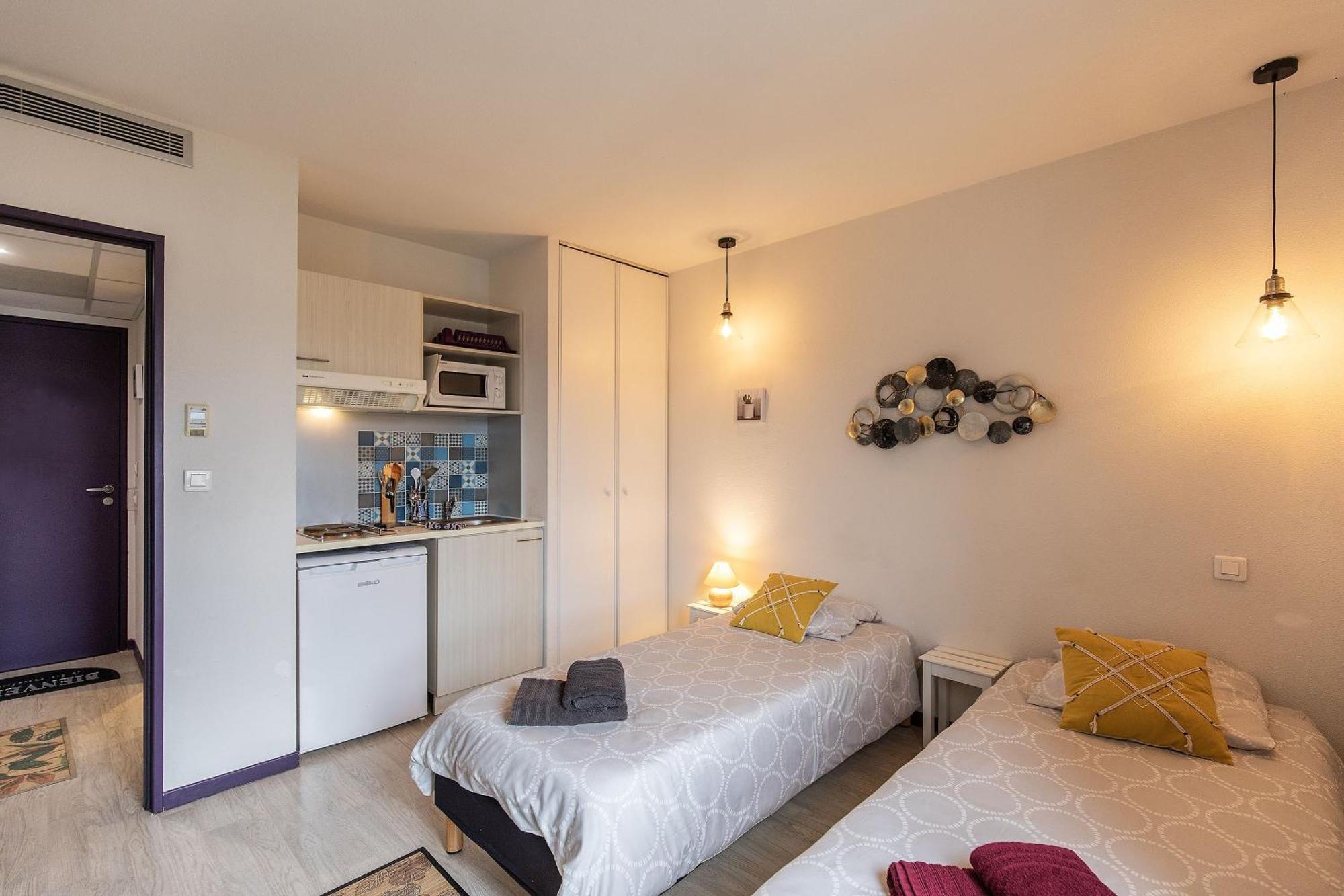 Tithome 1 - Gare, Centre Ville, Vue Montagne Et Chateau Lourdes Exterior foto